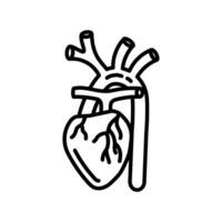 brachiocéphalique artère icône dans vecteur. logotype vecteur
