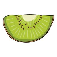 kiwi fruit vecteur illustration, adapté pour autocollant, icône, logo, et graphique conception éléments
