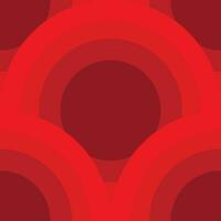 rouge vague cercle pente Contexte illustration art abstrait conception vecteur