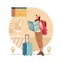 femmes partant en voyage de vacances