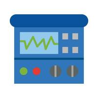 analyseur vecteur plat icône pour personnel et commercial utiliser.