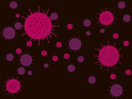 couronne virus concept covid-19 vecteur