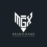 mgx abstrait lettre logo. mgx Créatif monogramme initiales lettre logo concept. mgx unique moderne plat abstrait vecteur lettre logo conception.