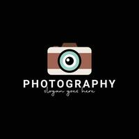 la photographie logo conception minimaliste vecteur