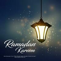 Ramadan kareem salutation, adapté pour islamique religion, salutation carte, et autre, vecteur illustration