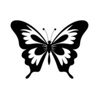 vecteur de silhouette de papillon