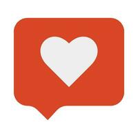 l'amour message vecteur plat icône pour personnel et commercial utiliser.
