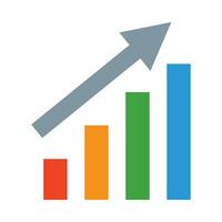 croissance vecteur plat icône pour personnel et commercial utiliser.