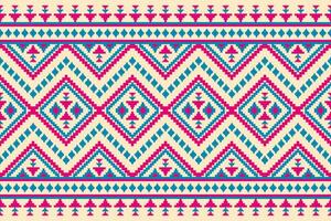 tapis motif tribal art. motif géométrique sans couture ethnique traditionnel. style américain, mexicain. vecteur