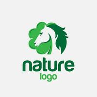 création de logo nature vecteur