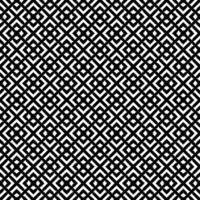 motif abstrait sans couture noir et blanc. arrière-plan et toile de fond. conception ornementale en niveaux de gris. vecteur