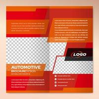 modèle de conception de brochure moderne pour le marketing d'entreprise automobile vecteur