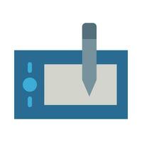 dessin tablette vecteur plat icône pour personnel et commercial utiliser.