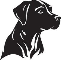 chien vecteur silhouette illustration noir Couleur