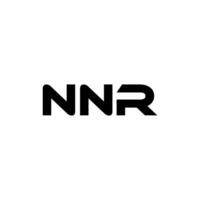 nr lettre logo conception, inspiration pour une unique identité. moderne élégance et Créatif conception. filigrane votre Succès avec le frappant cette logo. vecteur