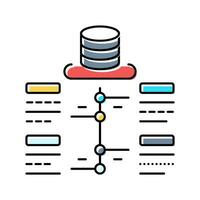 Logiciel déploiement Couleur icône vecteur illustration