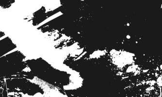noir et blanc grunge Contexte avec une blanc peindre éclabousser vecteur