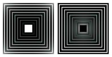 carrés forme illustration minimaliste pour affiche bannière abstrait géométrie modèle ouvrages d'art vecteur