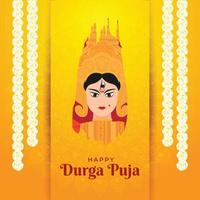 illustration vectorielle gratuite de durga puja vecteur