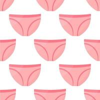 menstruel culotte rose vecteur éco modèle textile