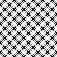 motif abstrait sans couture noir et blanc. arrière-plan et toile de fond. conception ornementale en niveaux de gris. vecteur