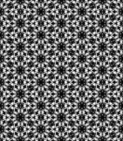 motif abstrait sans couture noir et blanc. arrière-plan et toile de fond. conception ornementale en niveaux de gris. vecteur