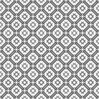 motif abstrait sans couture noir et blanc. arrière-plan et toile de fond. conception ornementale en niveaux de gris. vecteur