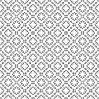 motif abstrait sans couture noir et blanc. arrière-plan et toile de fond. conception ornementale en niveaux de gris. vecteur