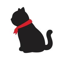 chat vecteur icône chaton calicot logo symbole dessin animé personnage illustration séance griffonnage conception