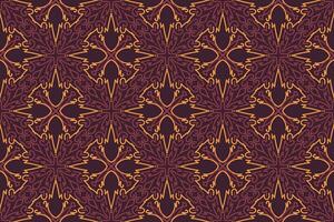 arabe modèle. violet et Orange Contexte avec arabe ornements. motifs, arrière-plans et fonds d'écran pour votre conception. textile ornement. vecteur illustration.