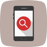 Icône de recherche Application mobile Vector