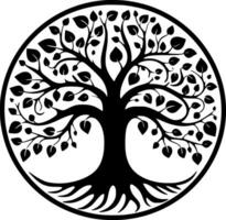 arbre - haute qualité vecteur logo - vecteur illustration idéal pour T-shirt graphique