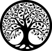 arbre - haute qualité vecteur logo - vecteur illustration idéal pour T-shirt graphique