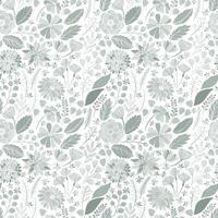 floral fantaisie tisse textile harmonie. vecteur