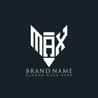 max abstrait lettre logo. max Créatif monogramme initiales lettre logo concept. max unique moderne plat abstrait vecteur lettre logo conception.