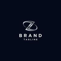 minimaliste initiale lettre z logo conception. dynamique lignes initiale lettre z logo conception. vecteur