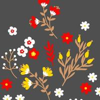 floral, camouflage, ornement, résumé modèle adapté pour textile et impression Besoins vecteur