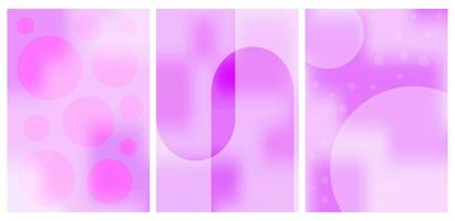 y2k holographique pente ensemble. doux rose pastel tons avec géométrique formes. moderne conception, modèle bannière, affiche, couverture ensemble. branché minimaliste esthétique avec dégradés et y2k Contexte. vecteur
