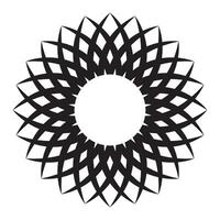 icône de motif circulaire vecteur