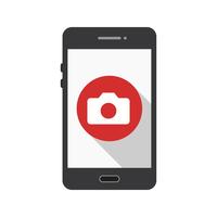 Caméra Mobile Application Vector Icon