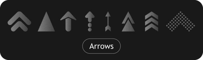 ensemble de plat Icônes, panneaux, La Flèche symboles pour interface conception, la toile conception, applications, présentations et beaucoup plus. Télécharger bouton conception éléments collection. Télécharger signe ensemble. charge Icônes ensemble vecteur