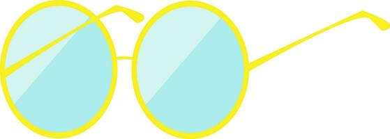 des lunettes de soleil main tiré conception, illustration, vecteur sur blanc Contexte.