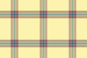 Contexte modèle vérifier de plaid sans couture en tissu avec une vecteur texture textile tartan.