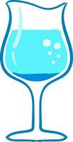 image de bleu cocktail, vecteur ou Couleur illustration.