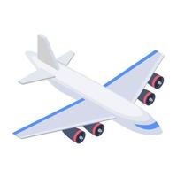 concepts d'avion à la mode vecteur