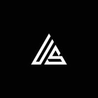 triangulaire nous logo vecteur