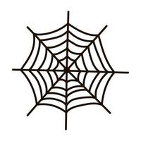 toile d'araignée d'halloween. vecteur