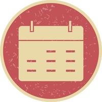 Calendrier Vector Icon