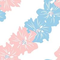 fond transparent floral pastel vecteur