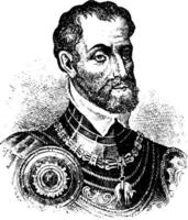 Charles v, ancien illustration vecteur